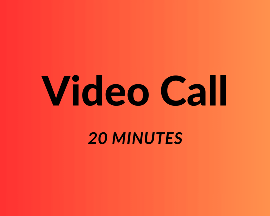 Video Call 20 Minutes